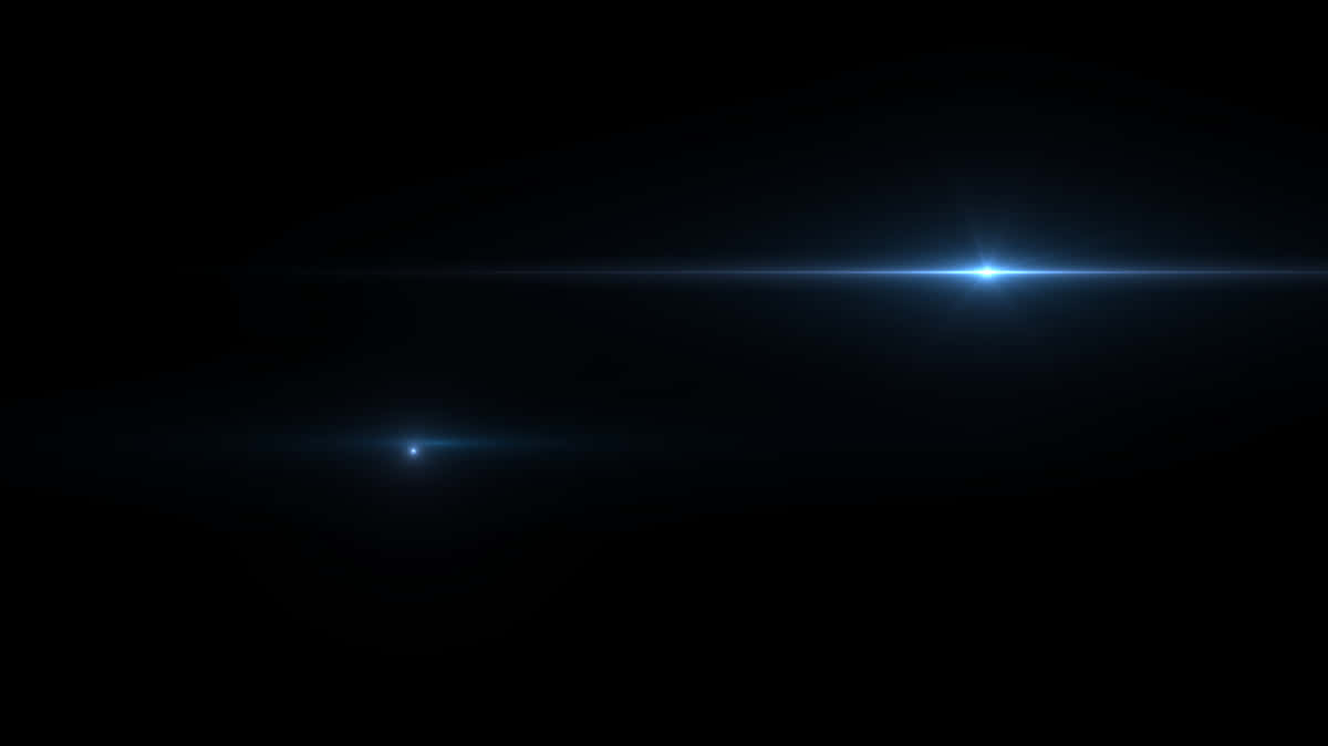 Blue Lens Flare Effect