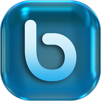 Blue Letterb Icon