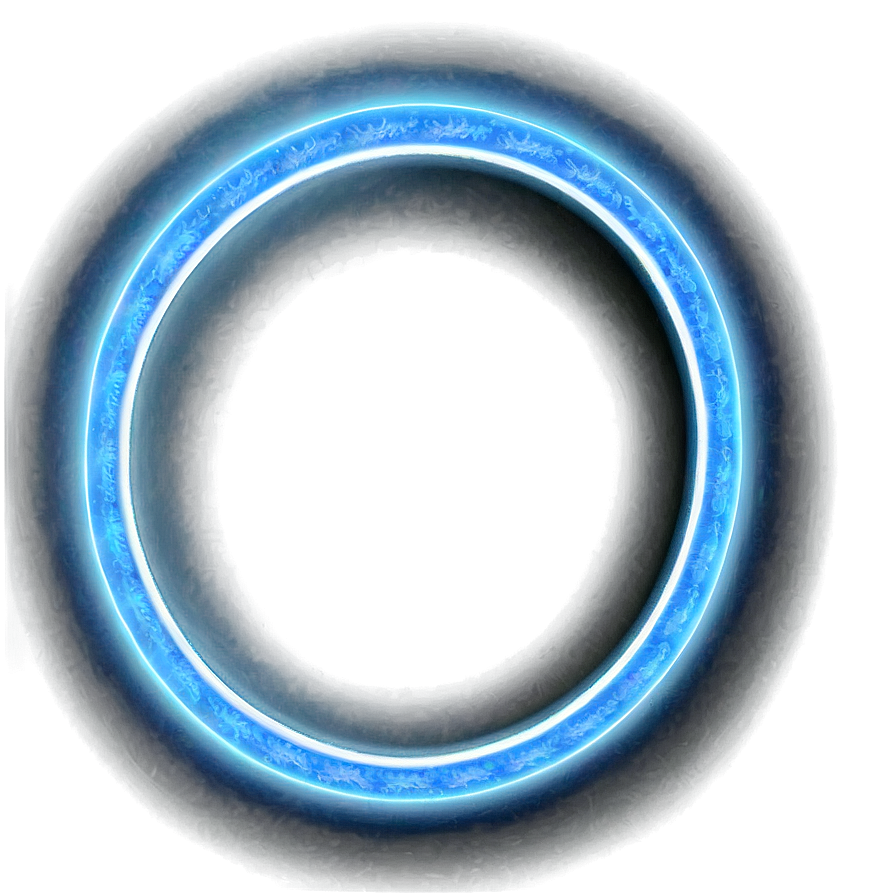 Blue Light Halo Png 06122024