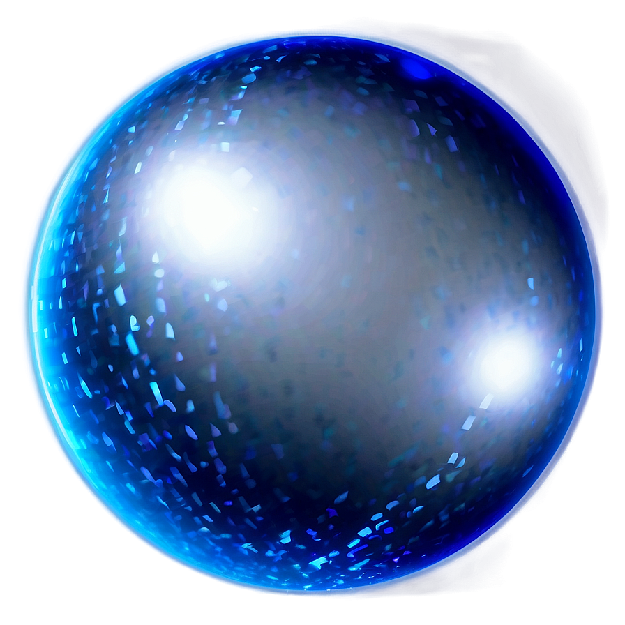 Blue Light Sphere Png 26