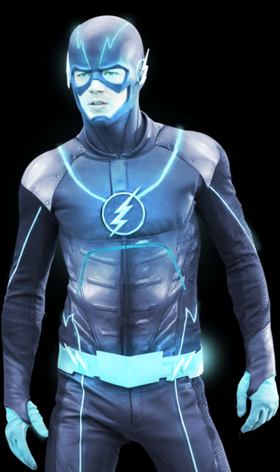 Blue Lightning Flash Costume