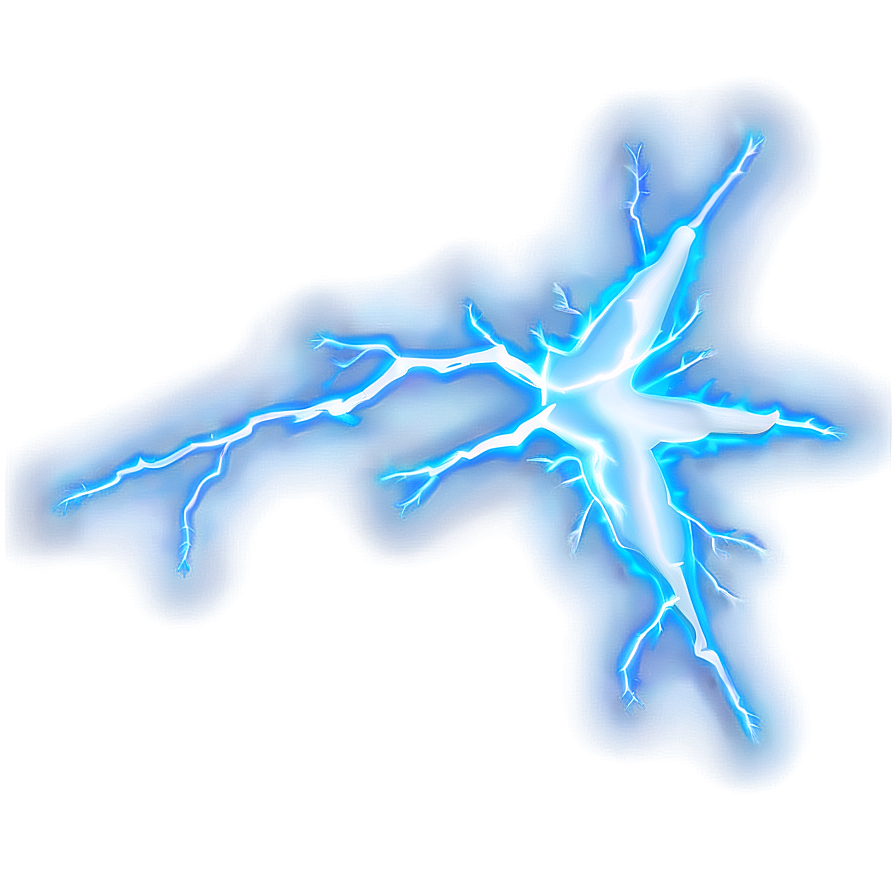 Blue Lightning Zap Png 06282024