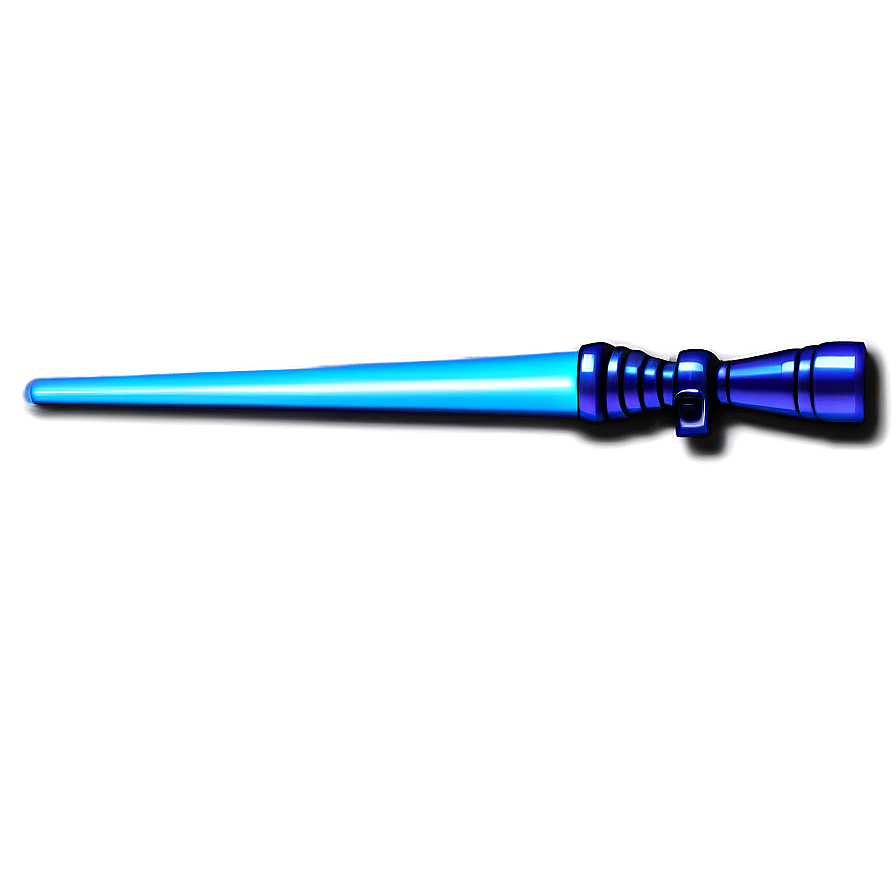 Blue Lightsaber Energy Wave Png Icn7