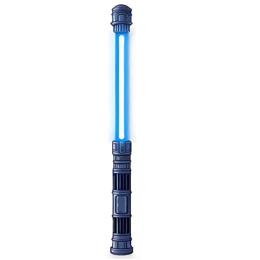 Blue Lightsaber For Game Design Png 33