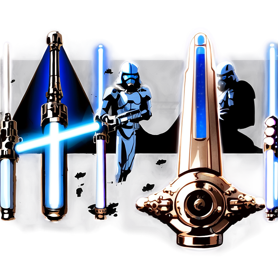 Blue Lightsaber Light Beam Png 77