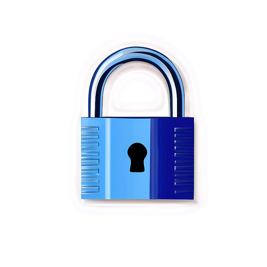 Blue Lock Logo Transparent Png 06132024