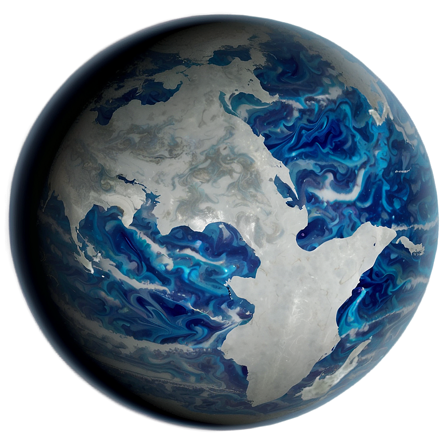 Blue Marble Ball Png Uif