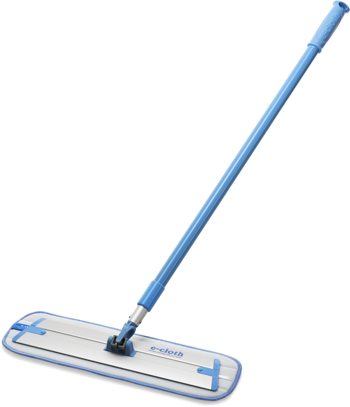 Blue Microfiber Flat Mop