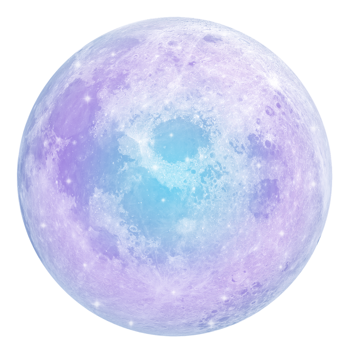 Blue Moon Illustration