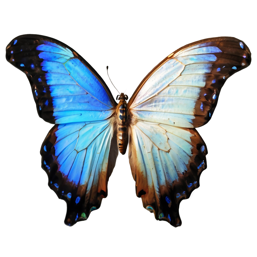 Blue Morpho Butterfly Png 05212024