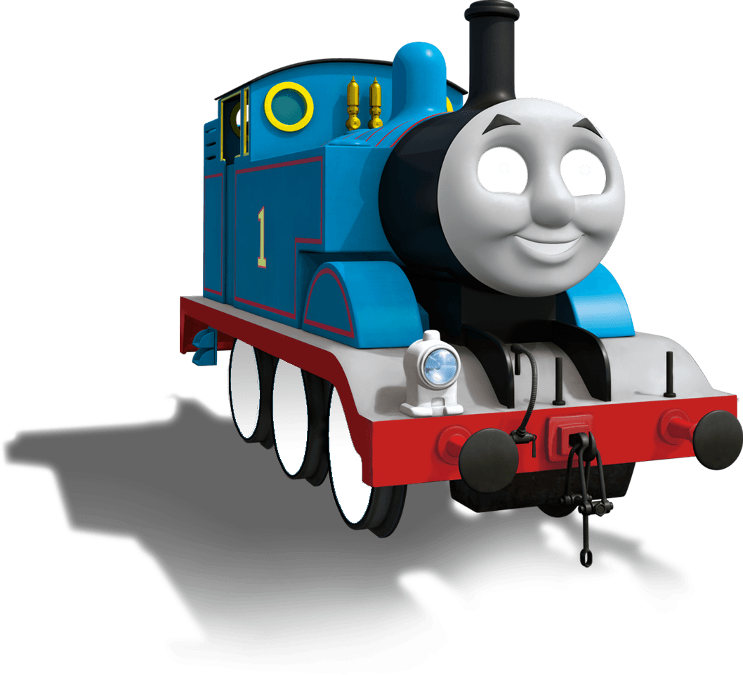 Blue Number One Train Character