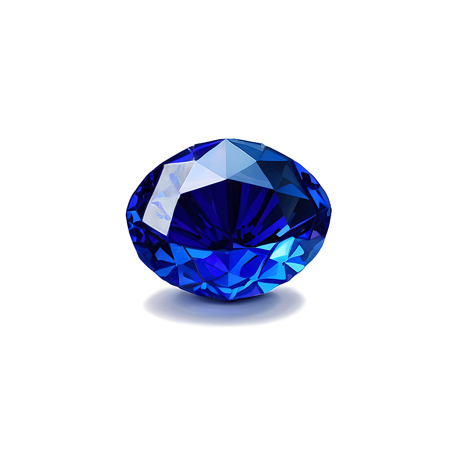 Blue Obsidian Gem Clipart Png 06272024