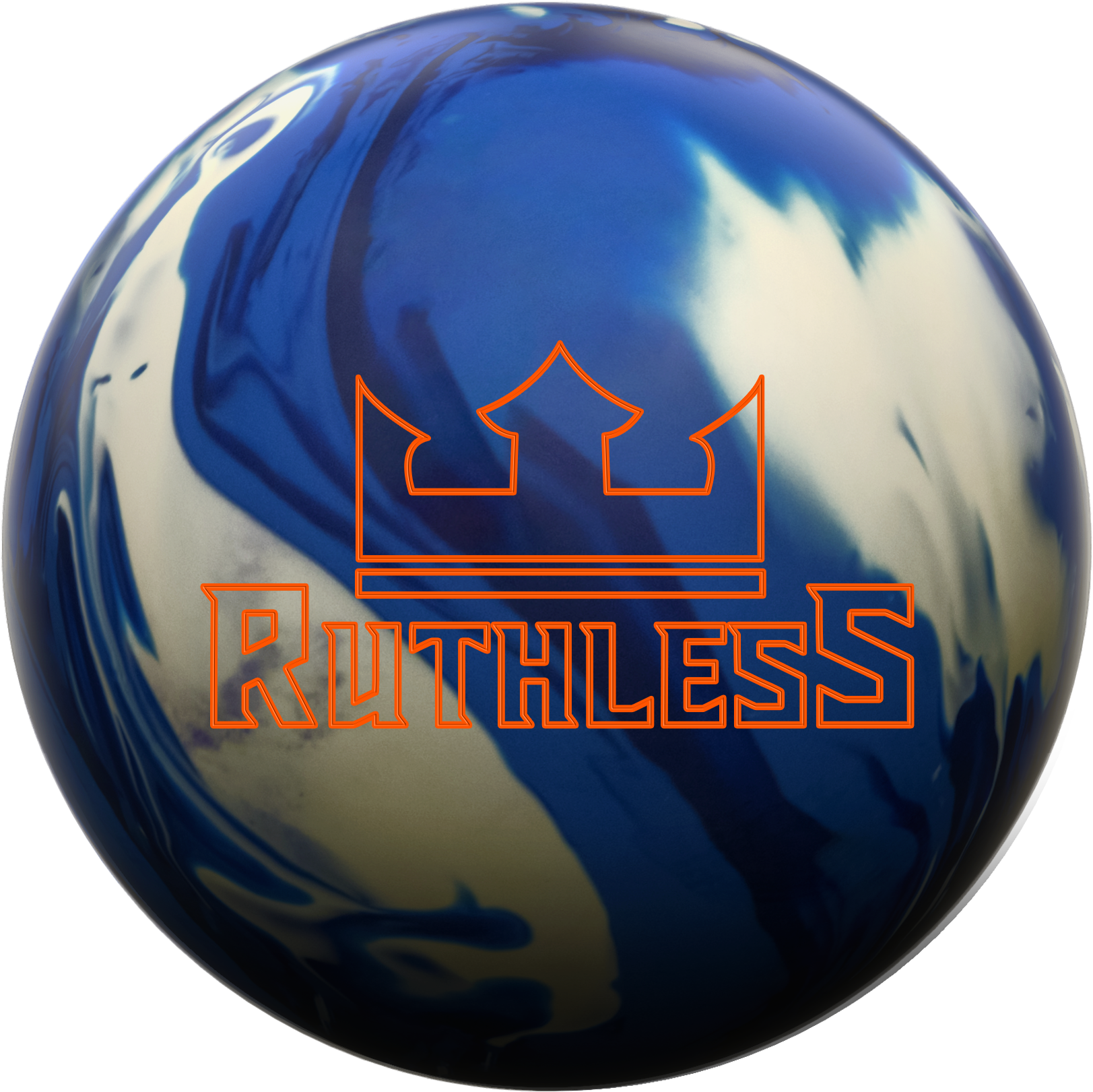 Blue Orange Ruthless Bowling Ball