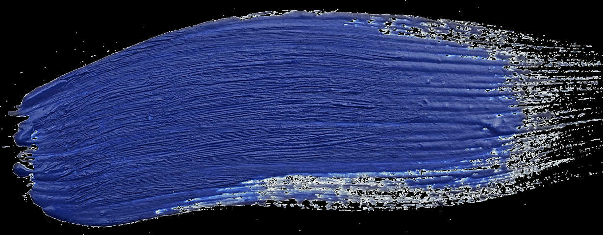 Blue Paint Brush Stroke Texture