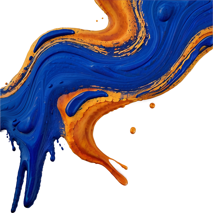 Blue Paint Texture Png Mxd