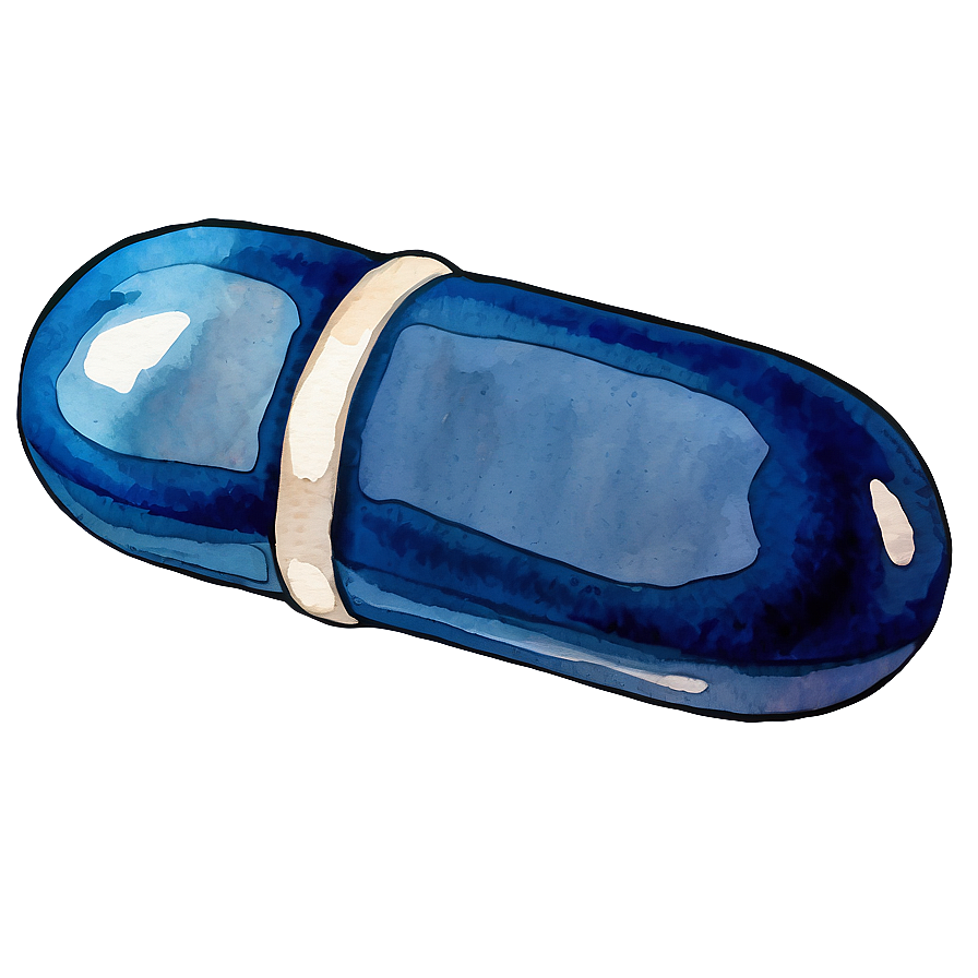 Blue Pill Watercolor Png Gqi27