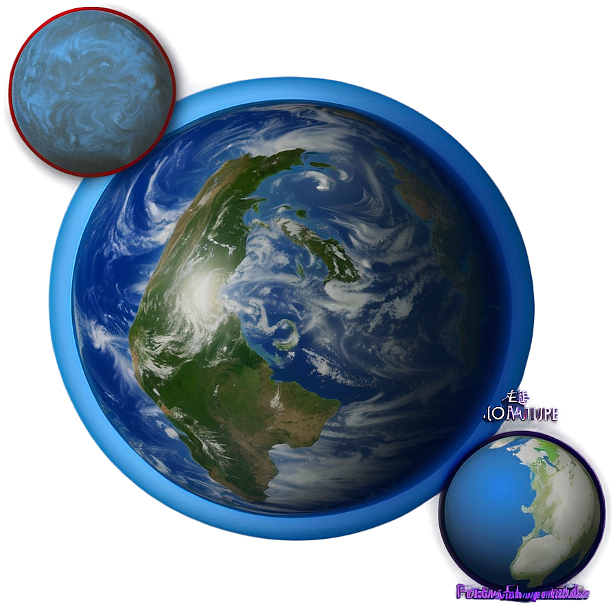 Blue Planet Eclipse Image Png Bdp38