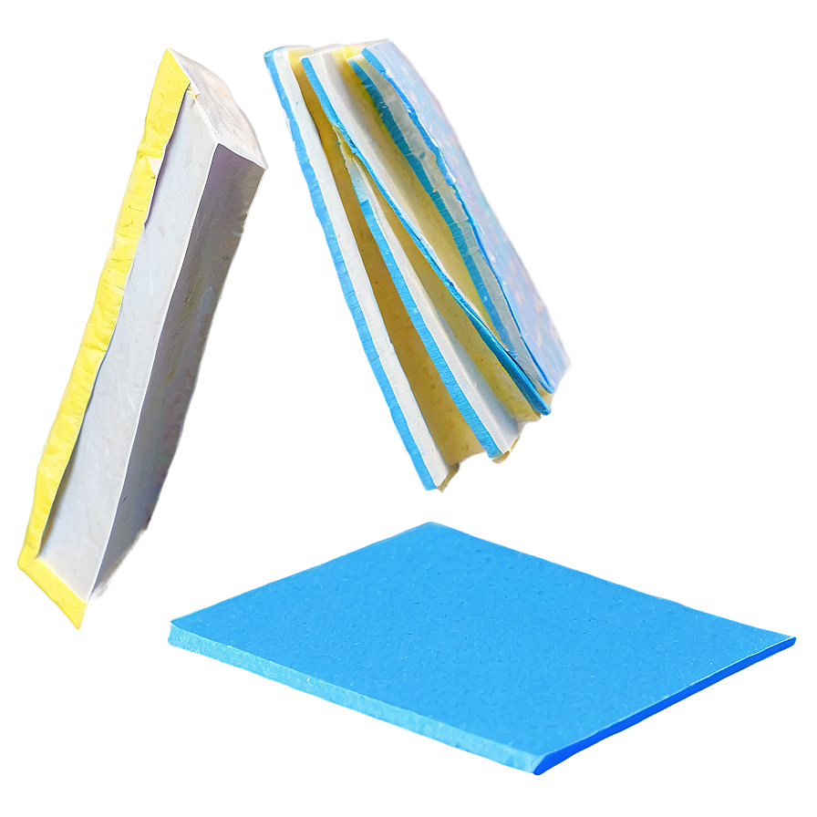 Blue Post It Note Png 13