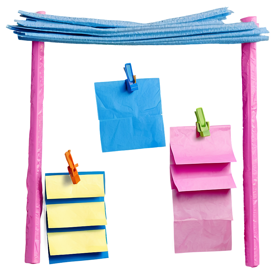 Blue Post It Note Png 86