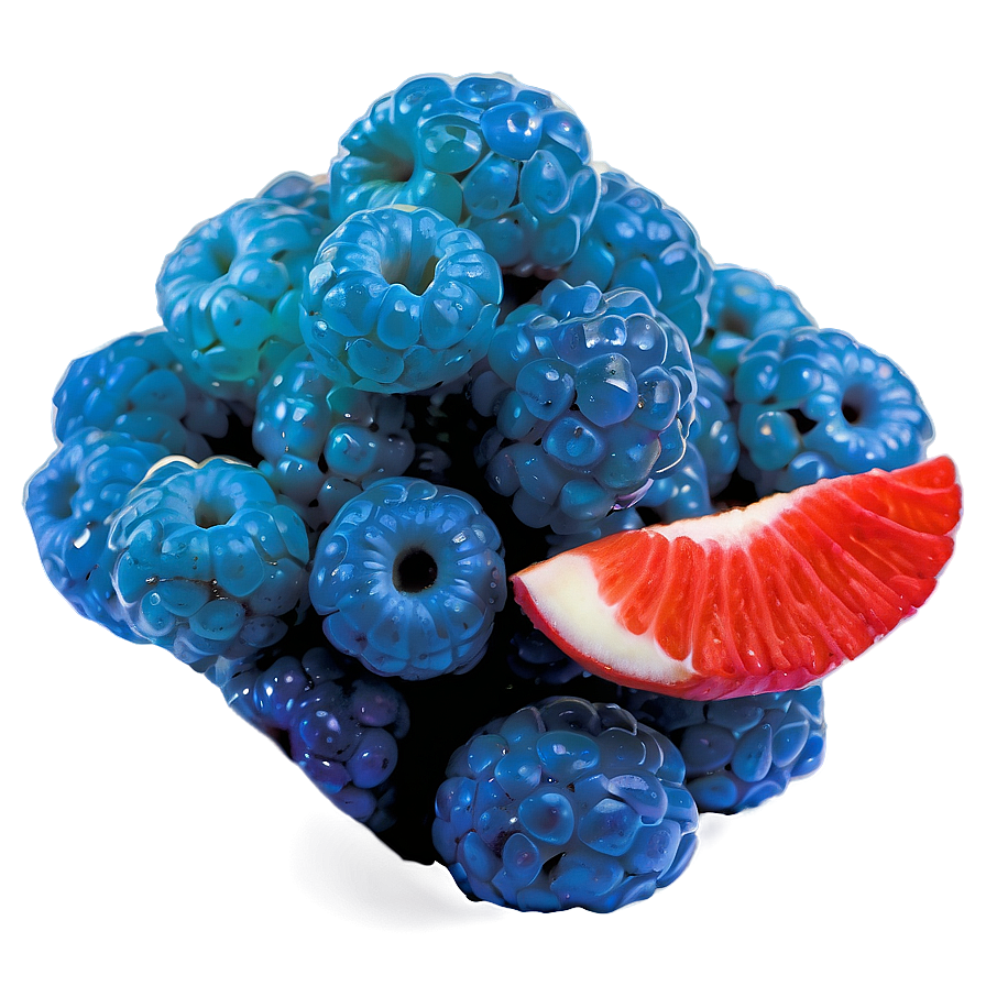 Blue Raspberry Burst Png Iic87