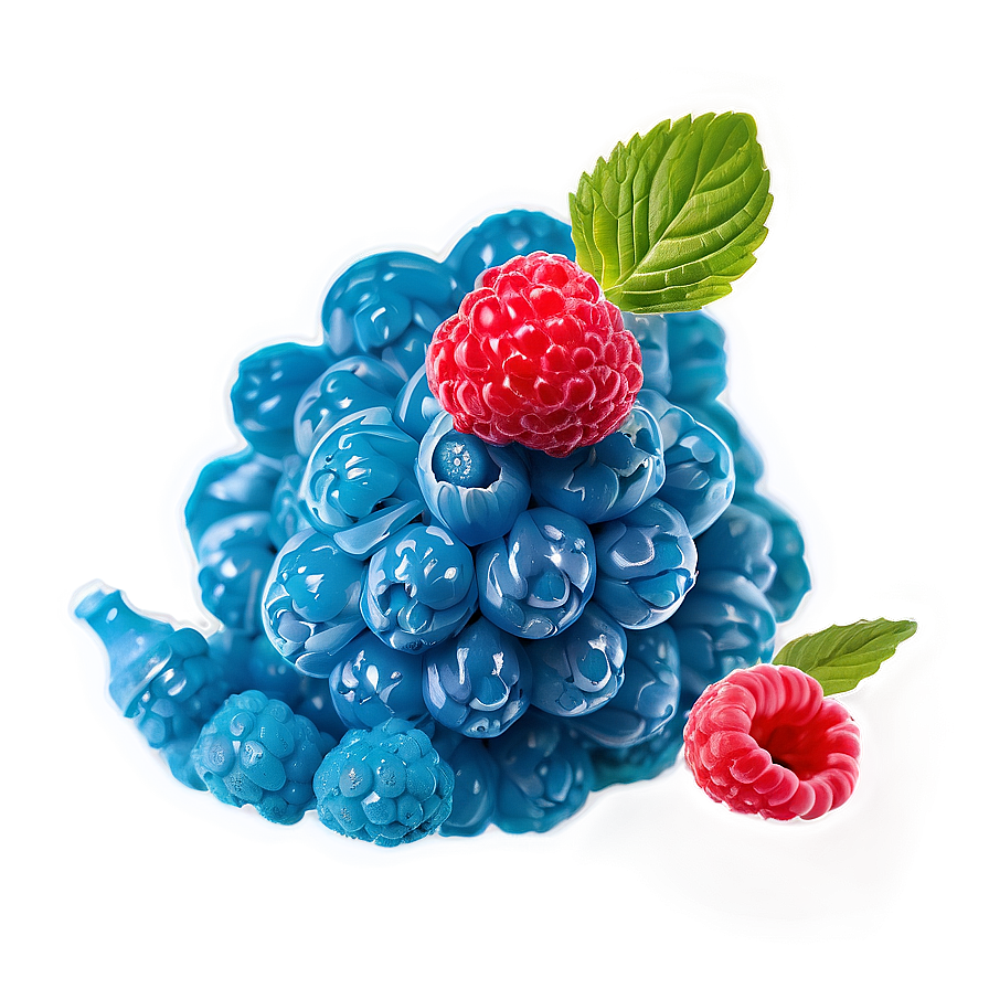 Blue Raspberry Fantasy Png Orl34