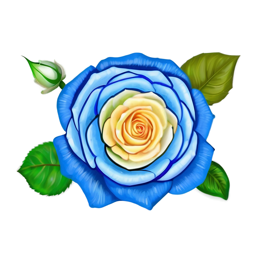 Blue Roses Fantasy Png Cvo15