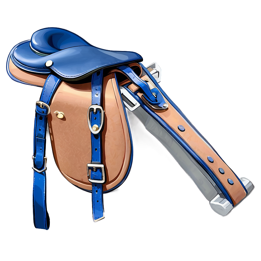 Blue Saddle Png 06292024