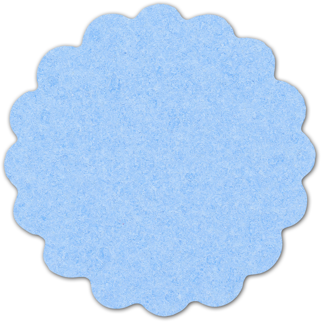 Blue_ Scalloped_ Frame