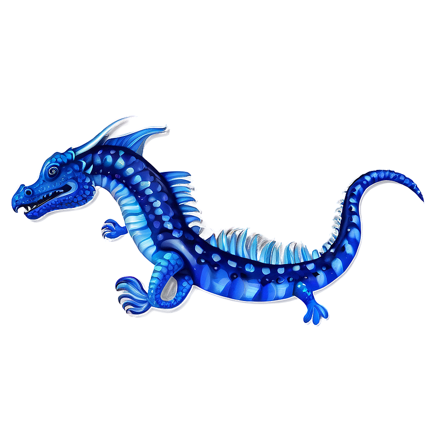 Blue Sea Dragon Png 45