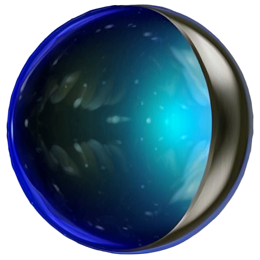 Blue Shiny Sphere Png Nbo