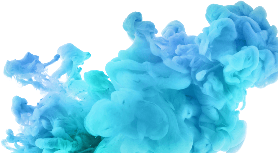 Blue Smoke Abstract