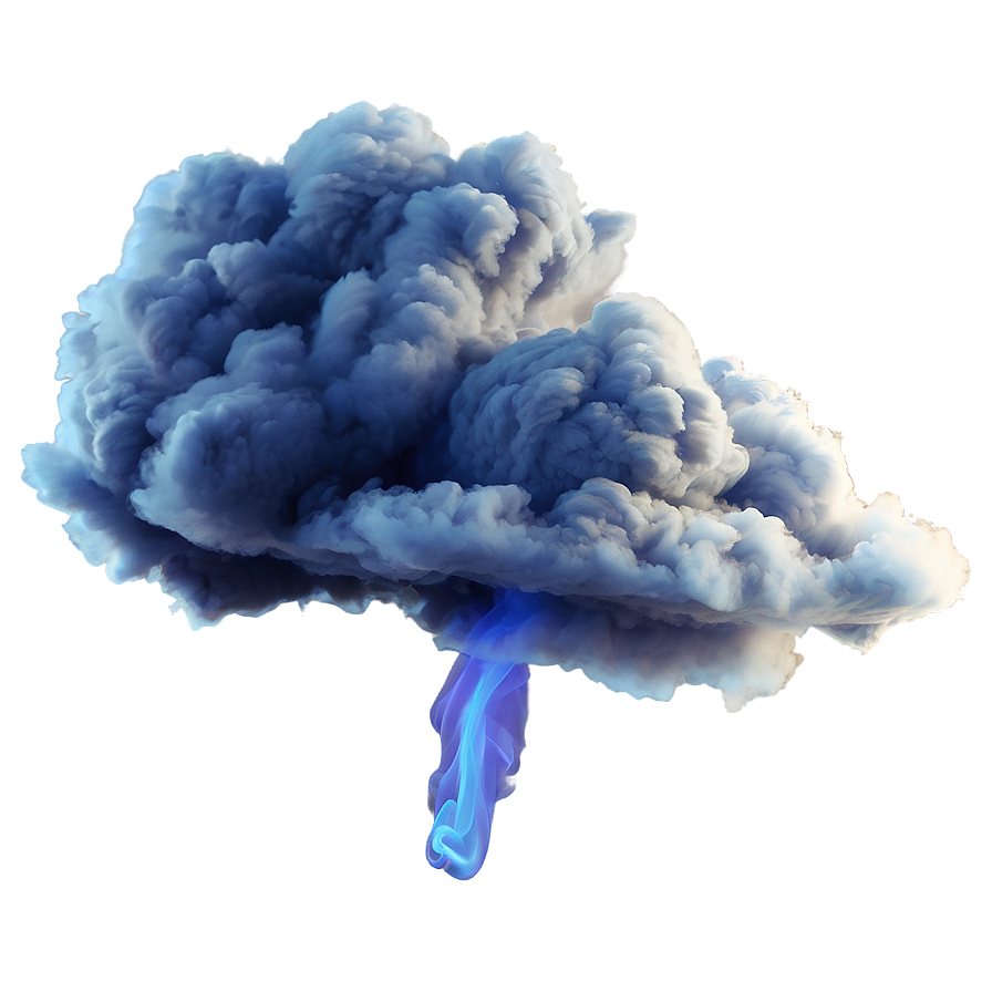 Blue Smoke Cloud Png Kae92