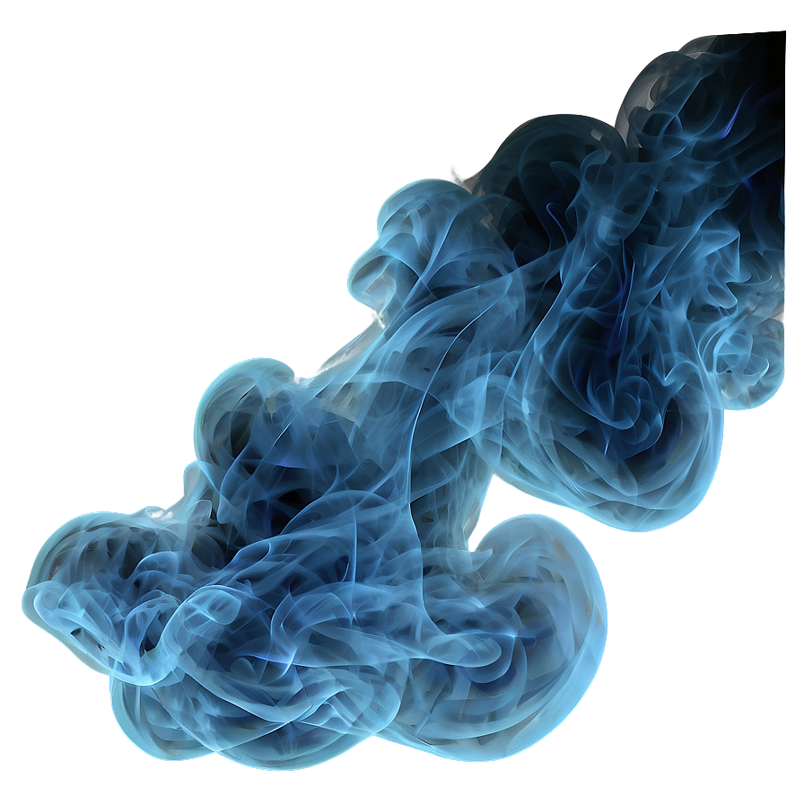 Blue Smoke Flow Png 55