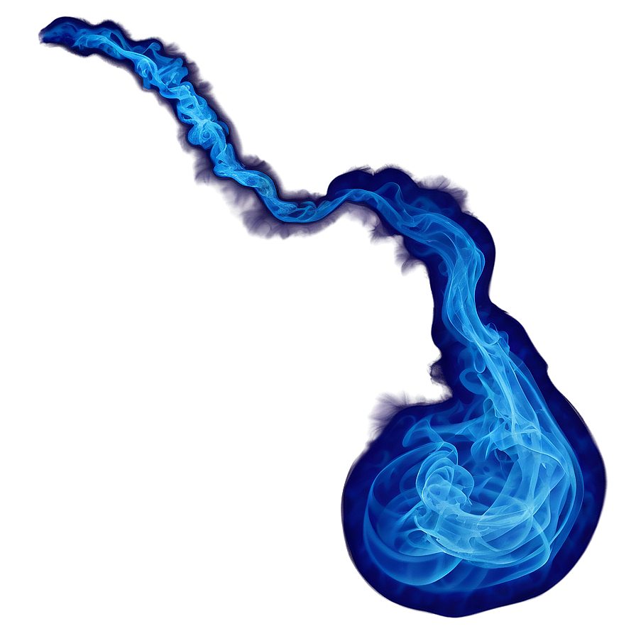 Blue Smoke Flow Png Svk61