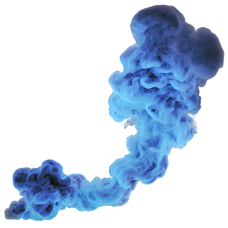 Blue Smoke Illusion Png Rvd52