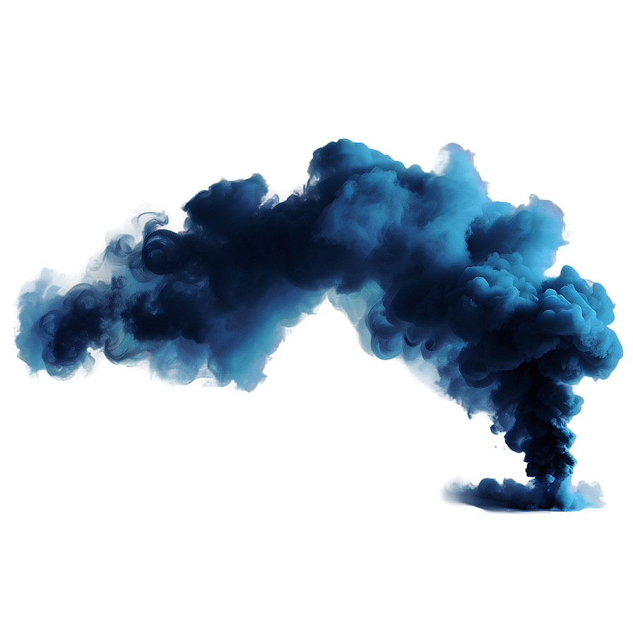 Blue Smoke Mist Png 05232024