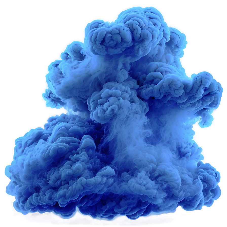 Blue Smoke Mist Png Vsr35