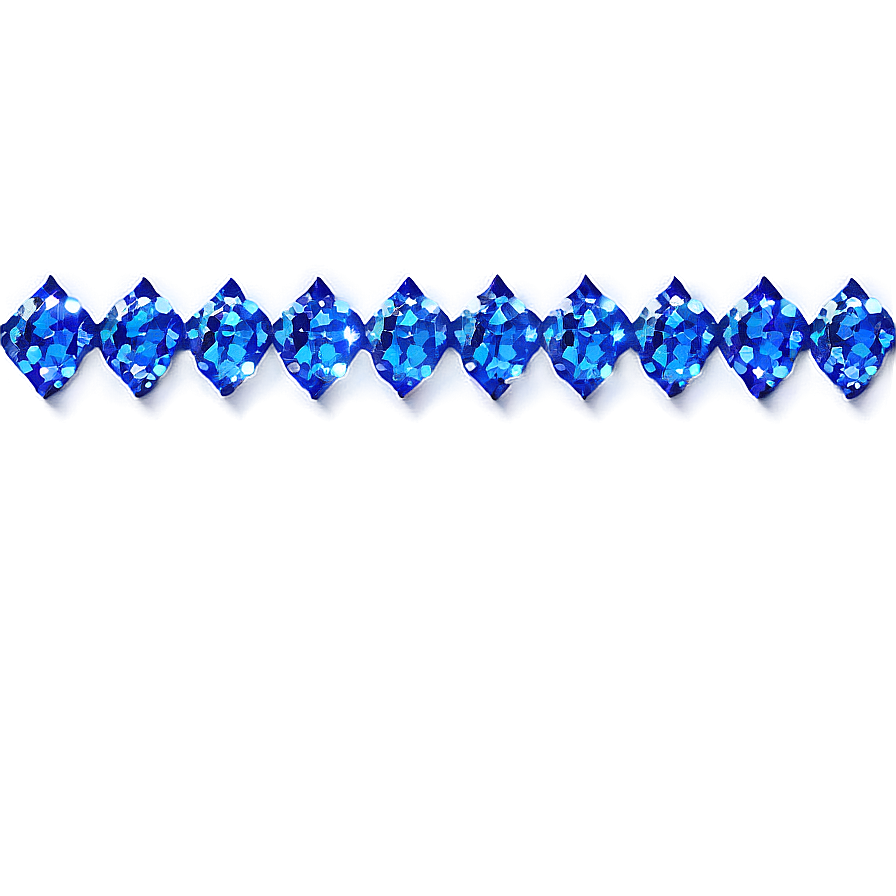 Blue Sparkle Border Png Cla63