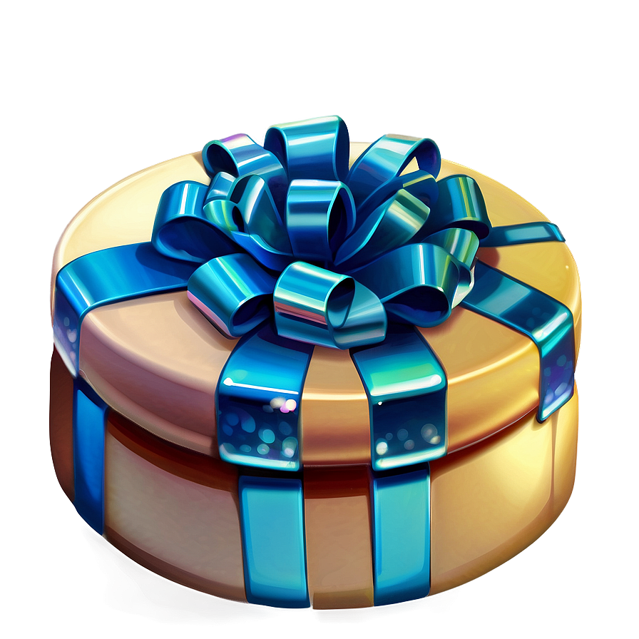 Blue Sparkle Gift Png Vlo