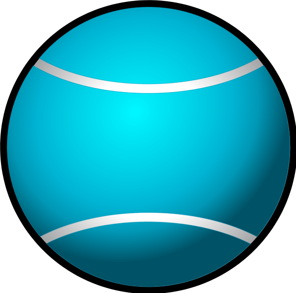 Blue Sphere Graphic