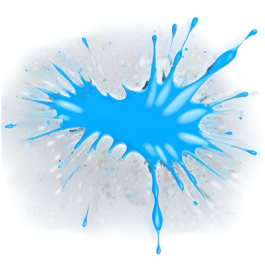 Blue Splat Png Rve