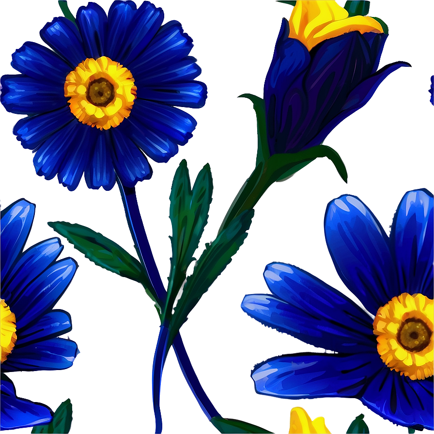 Blue Spring Flower Png 28