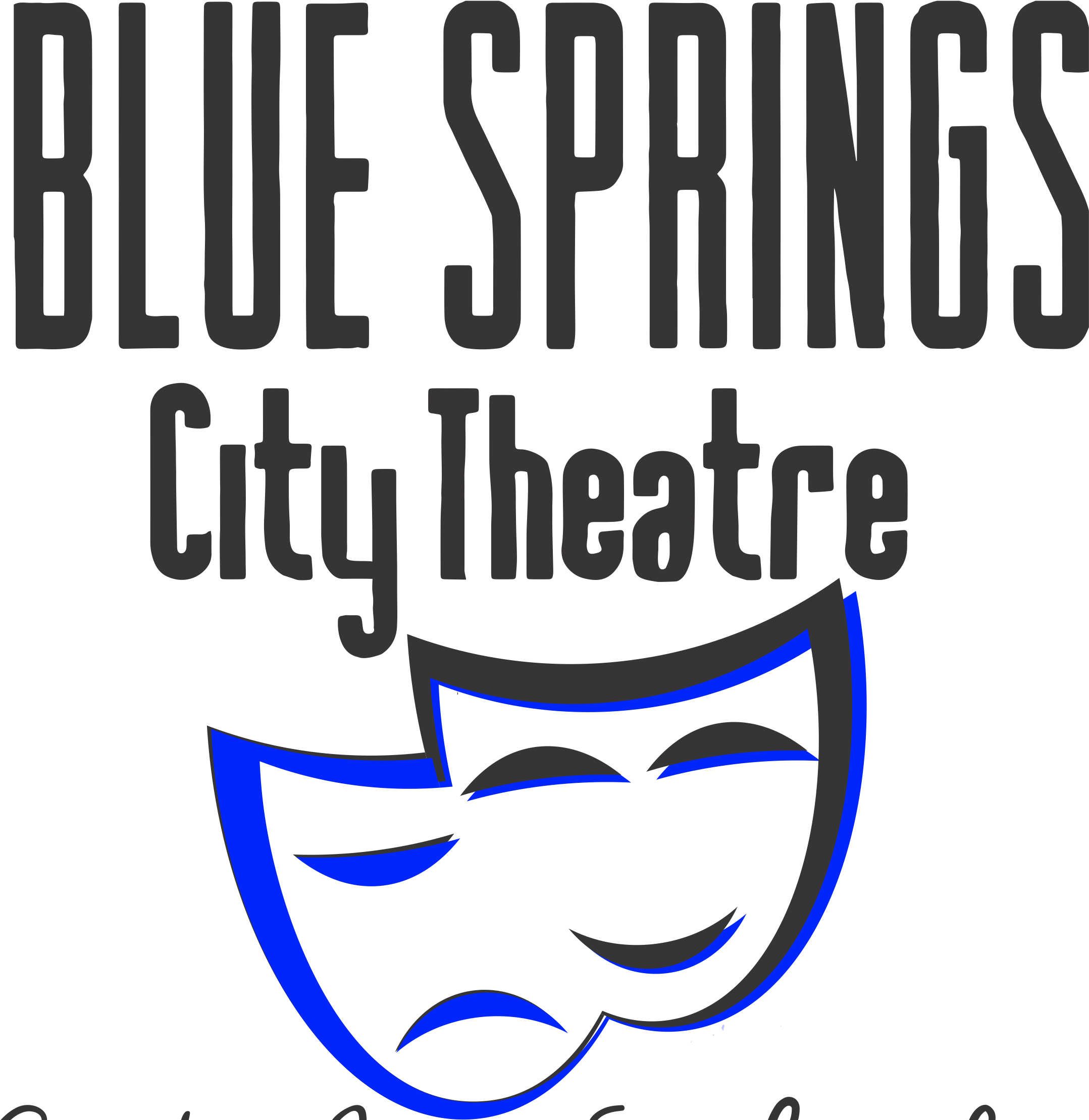 Blue Springs City Theatre Logo