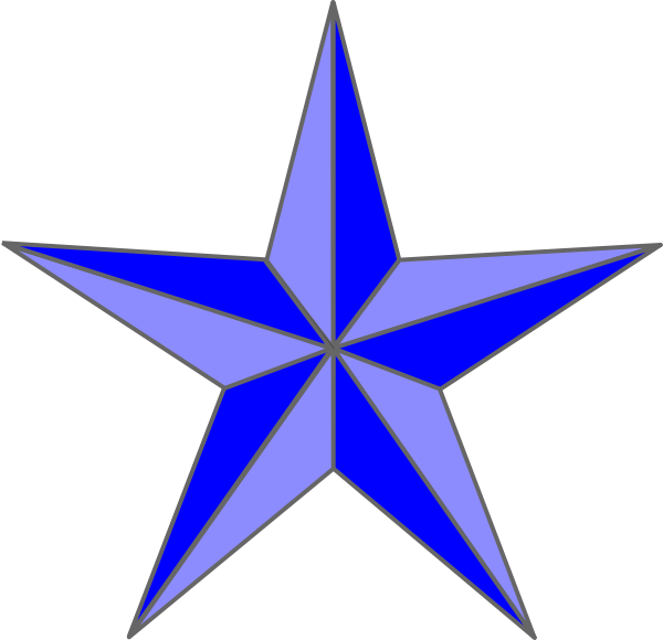 Blue Star Graphic