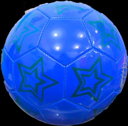 Blue Star Soccer Ball