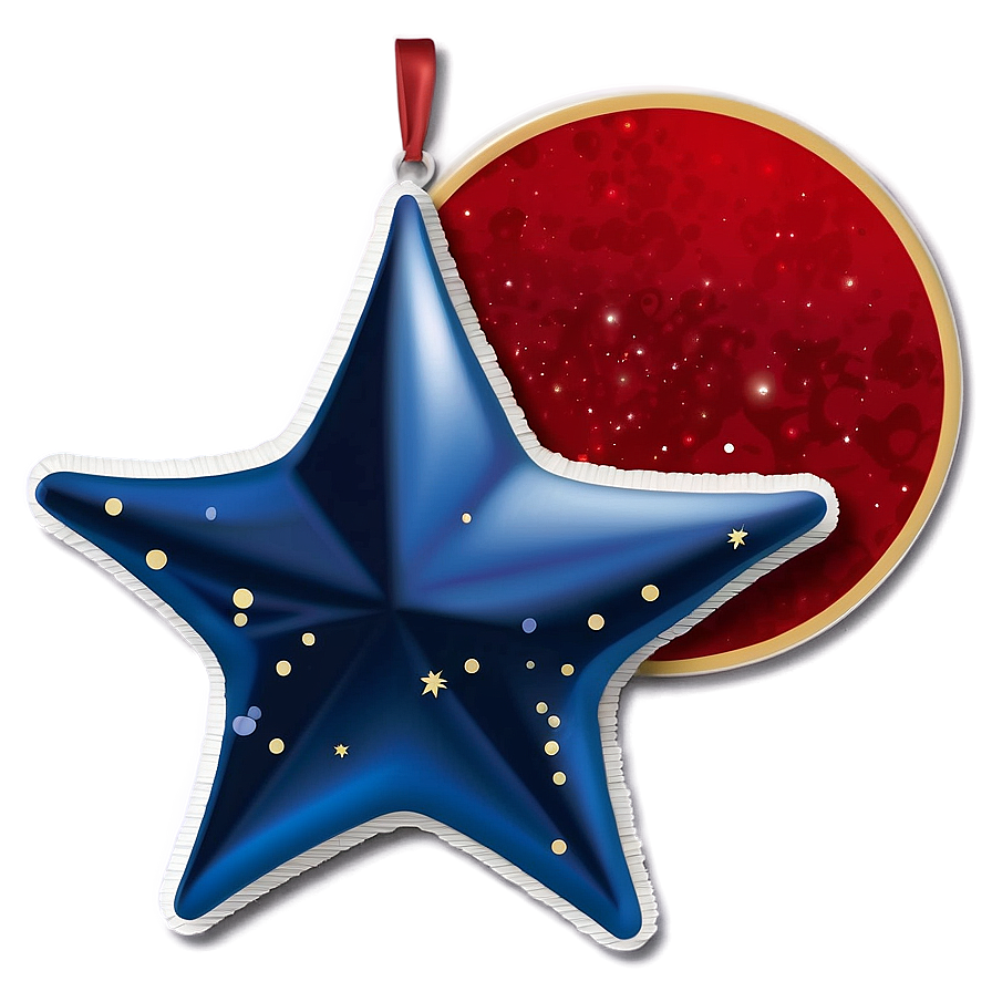 Blue Star Sticker Png 87