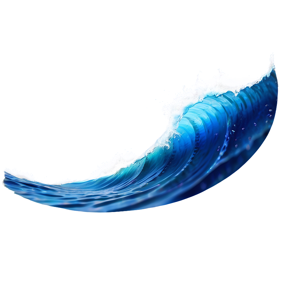 Blue Surf Wave Png 85