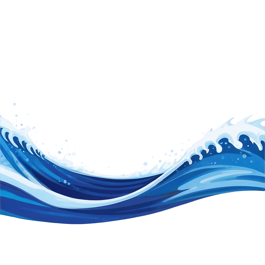 Blue Surf Wave Png Bgv5