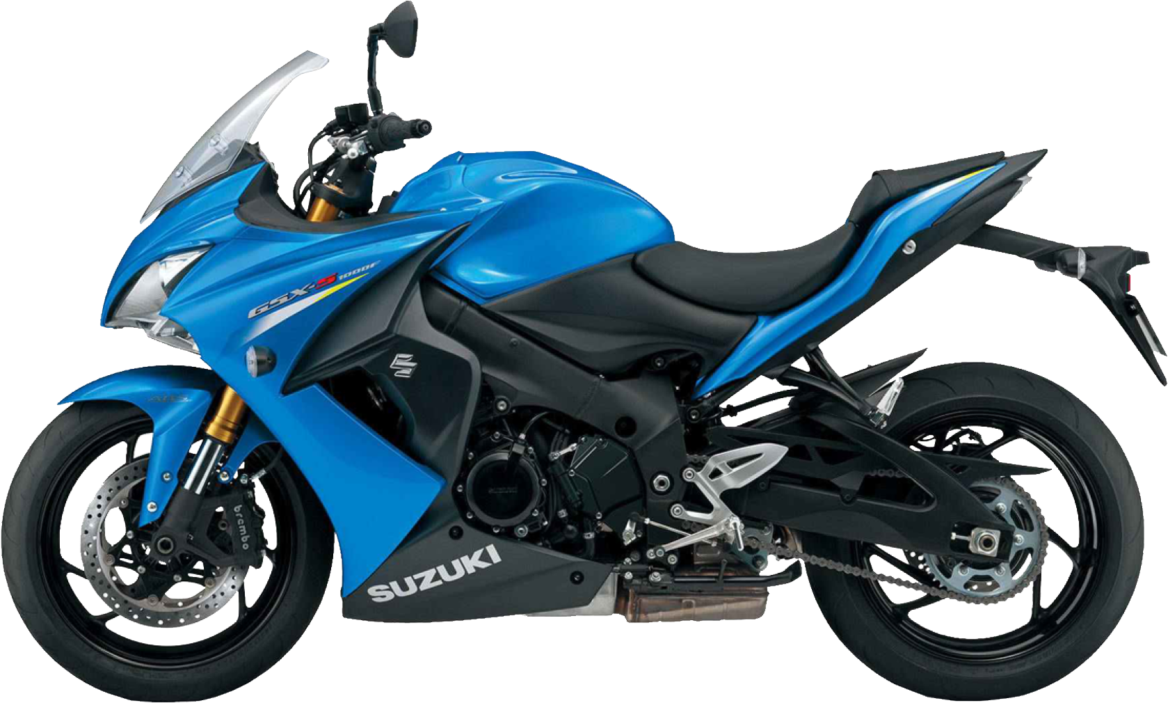 Blue Suzuki G S X R Sportbike