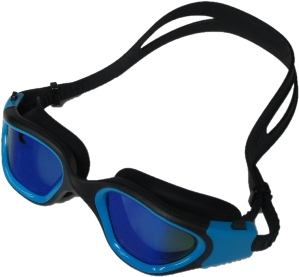 Blue Swimming Goggles